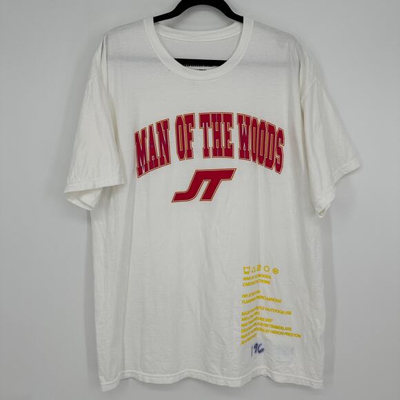 Justin Timberlake X Heron Preston Collectors Edition 196 White T-Shirt Mens XL - Picture 1 of 7